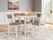 Erinberg Counter Height Dining Table and 4 Barstools (Set of 5) - Coastal Roots Furniture (Courtenay, BC)