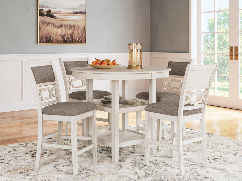 Erinberg Counter Height Dining Table and 4 Barstools (Set of 5) - Coastal Roots Furniture (Courtenay, BC)
