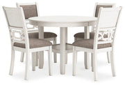 Erinberg Dining Table and 4 Chairs (Set of 5) - Coastal Roots Furniture (Courtenay, BC)