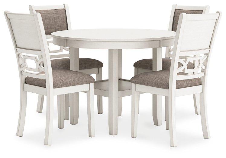 Erinberg Dining Table and 4 Chairs (Set of 5) - Coastal Roots Furniture (Courtenay, BC)