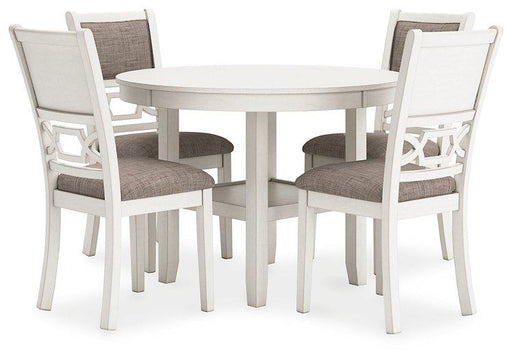 Erinberg Dining Table and 4 Chairs (Set of 5) - Coastal Roots Furniture (Courtenay, BC)