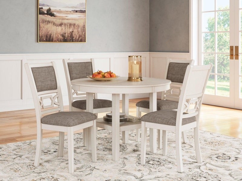 Erinberg Dining Table and 4 Chairs (Set of 5) - Coastal Roots Furniture (Courtenay, BC)