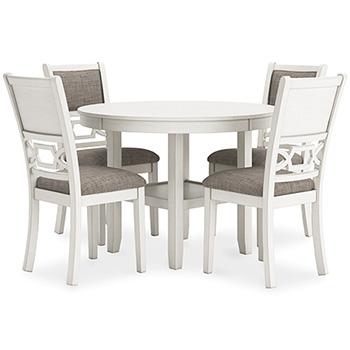Erinberg Dining Table and 4 Chairs (Set of 5) - Coastal Roots Furniture (Courtenay, BC)