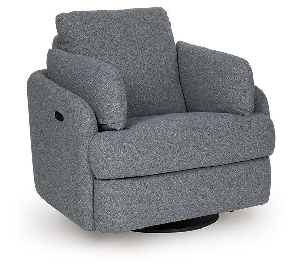 Alainmont Next-Gen Nuvella Swivel Power Recliner - Coastal Roots Furniture (Courtenay, BC)