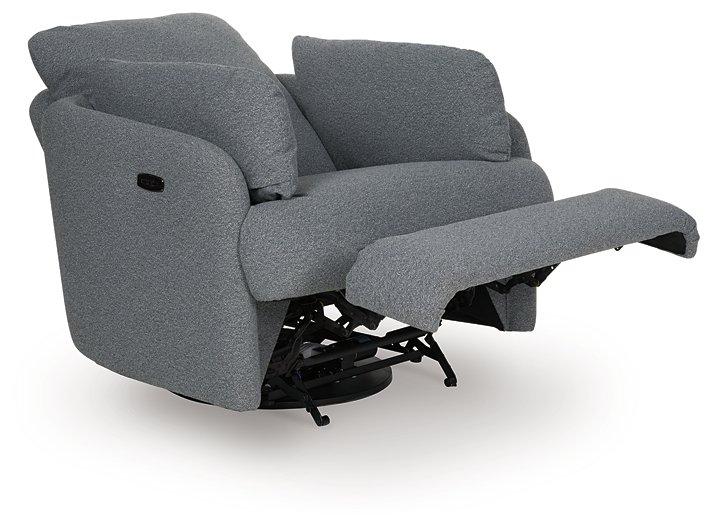 Alainmont Next-Gen Nuvella Swivel Power Recliner - Coastal Roots Furniture (Courtenay, BC)