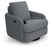 Alainmont Next-Gen Nuvella Swivel Power Recliner - Coastal Roots Furniture (Courtenay, BC)