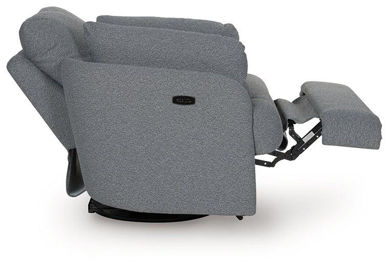 Alainmont Next-Gen Nuvella Swivel Power Recliner - Coastal Roots Furniture (Courtenay, BC)