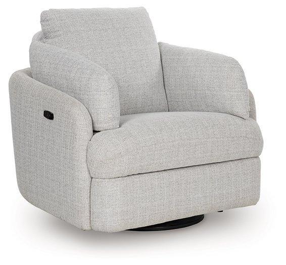 Alainmont Next-Gen Nuvella Swivel Power Recliner - Coastal Roots Furniture (Courtenay, BC)