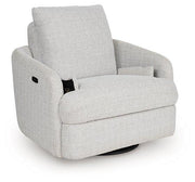 Alainmont Next-Gen Nuvella Swivel Power Recliner - Coastal Roots Furniture (Courtenay, BC)