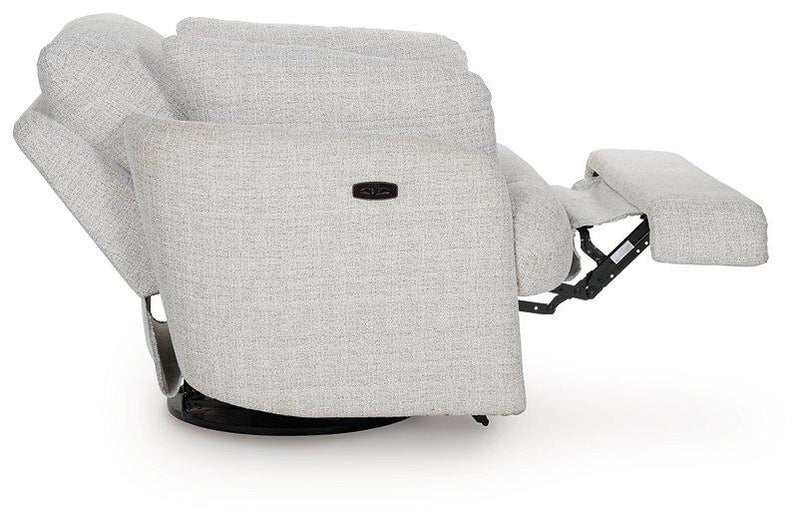 Alainmont Next-Gen Nuvella Swivel Power Recliner - Coastal Roots Furniture (Courtenay, BC)