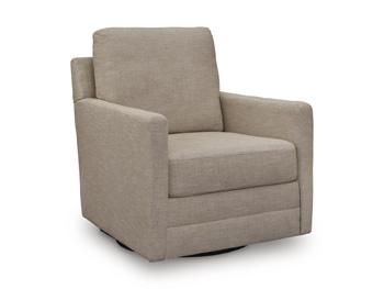 Freybourne Next-Gen Nuvella Swivel Accent Chair - Coastal Roots Furniture (Courtenay, BC)