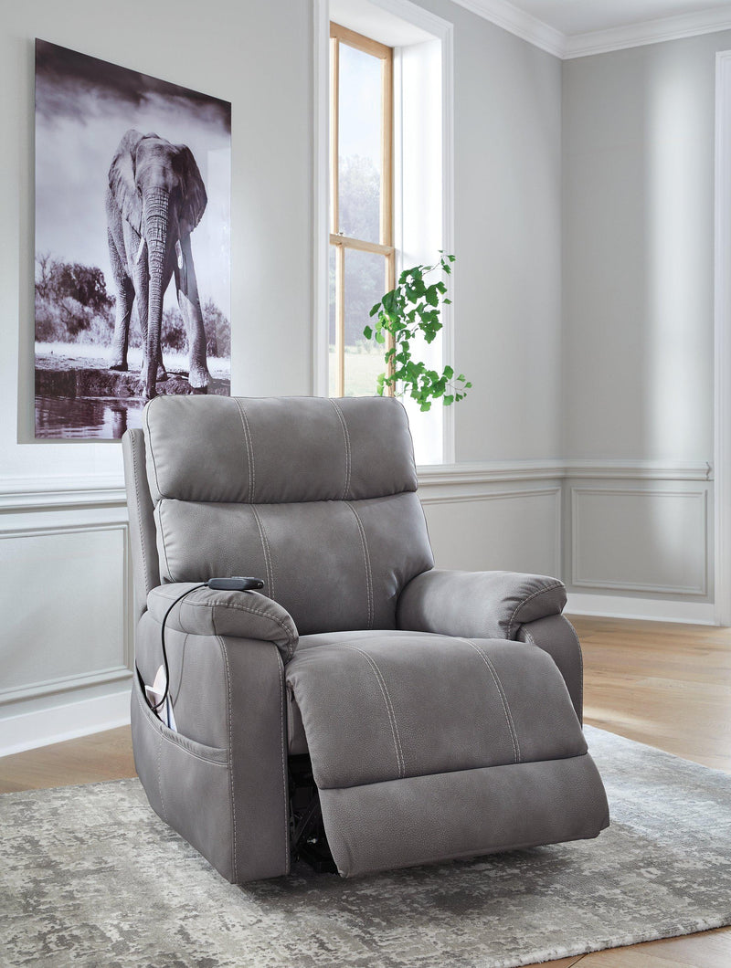 Next-Gen Durapella Power Lift Recliner - Coastal Roots Furniture (Courtenay, BC)