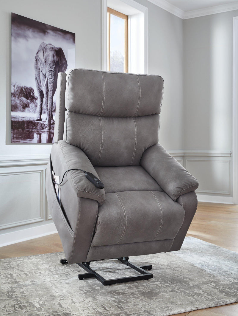 Next-Gen Durapella Power Lift Recliner - Coastal Roots Furniture (Courtenay, BC)