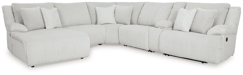 Top Tier Reclining Sectional with Chaise - Coastal Roots Furniture (Courtenay, BC)