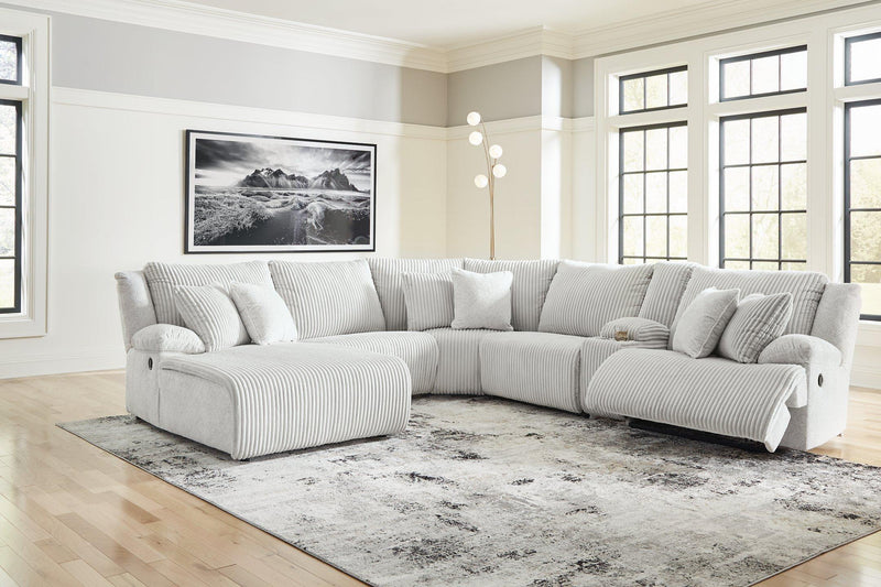 Top Tier Reclining Sectional with Chaise - Coastal Roots Furniture (Courtenay, BC)