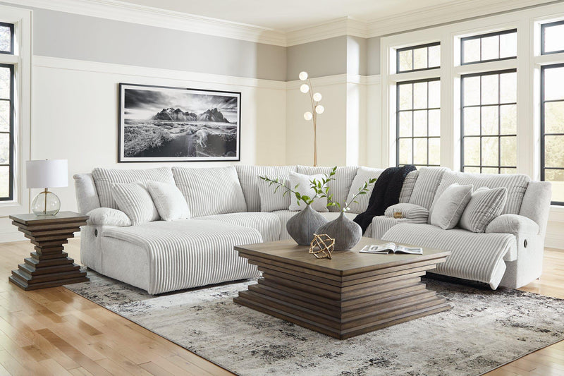Top Tier Reclining Sectional with Chaise - Coastal Roots Furniture (Courtenay, BC)