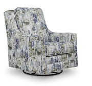 Dustinford Swivel Glider Accent Chair - Coastal Roots Furniture (Courtenay, BC)