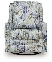 Dustinford Swivel Glider Accent Chair - Coastal Roots Furniture (Courtenay, BC)
