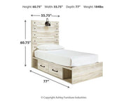 Cambeck Bed with 2 Storage Drawers - Coastal Roots Furniture (Courtenay, BC)