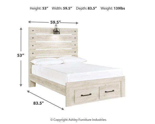 Cambeck Bed with 2 Storage Drawers - Coastal Roots Furniture (Courtenay, BC)