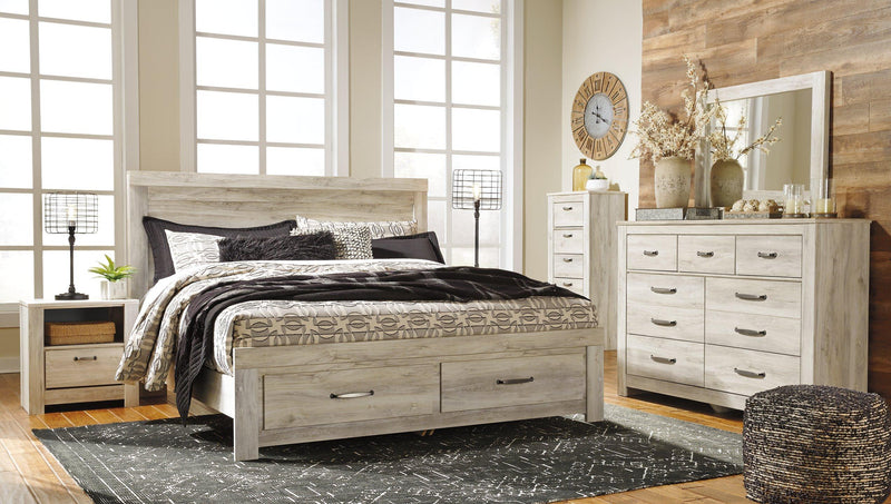 Bellaby Bed with 2 Storage Drawers - Coastal Roots Furniture (Courtenay, BC)