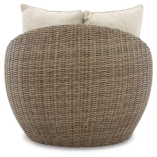 Danson Swivel Lounge with Cushion (Set of 2) - Coastal Roots Furniture (Courtenay, BC)