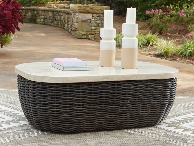 Kimora Outdoor Coffee Table - Coastal Roots Furniture (Courtenay, BC)