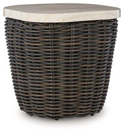 Kimora Outdoor End Table - Coastal Roots Furniture (Courtenay, BC)