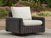 Kimora Outdoor Swivel Lounge Chair - Coastal Roots Furniture (Courtenay, BC)