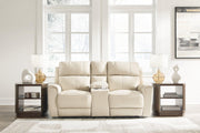 Dahlmoore Power Reclining Loveseat with Console - Coastal Roots Furniture (Courtenay, BC)