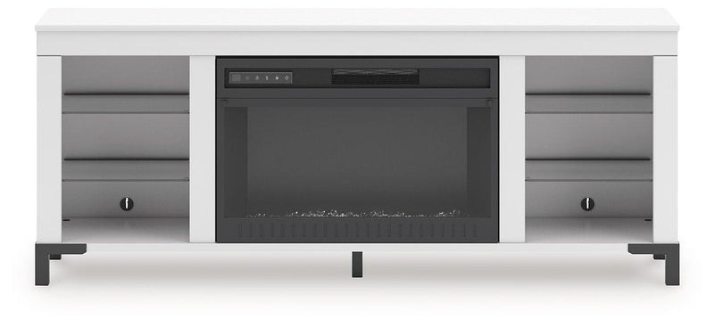Brollevi 60" TV Stand with Electric Fireplace - Coastal Roots Furniture (Courtenay, BC)