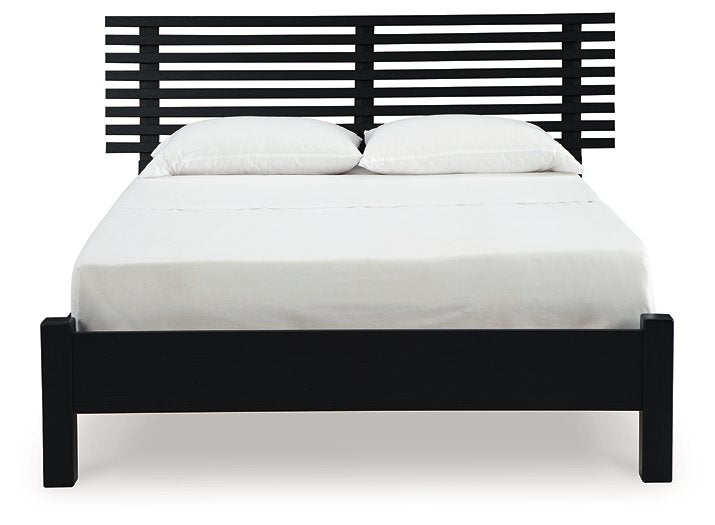 Danziar Slat Bed - Coastal Roots Furniture (Courtenay, BC)