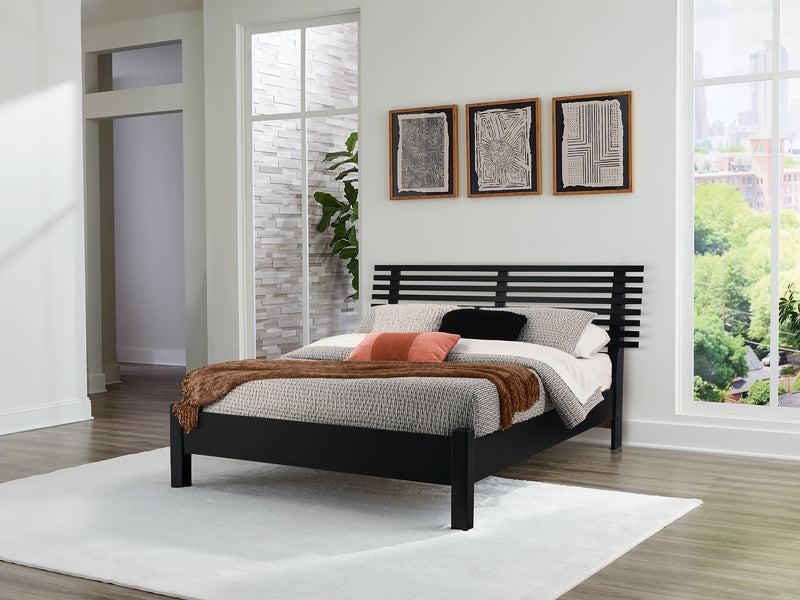 Danziar Slat Bed - Coastal Roots Furniture (Courtenay, BC)