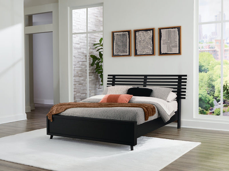 Danziar Slat Bed - Coastal Roots Furniture (Courtenay, BC)