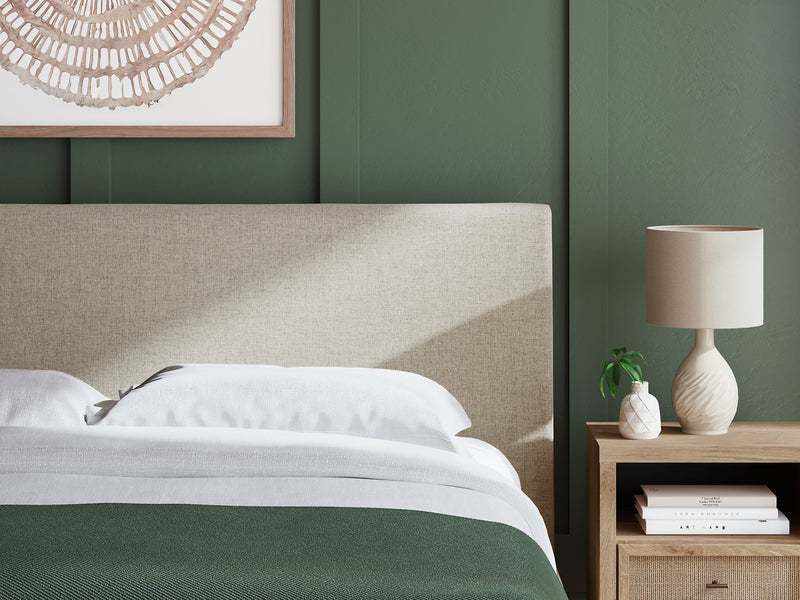 Cielden Upholstered Bed with Roll Slats - Coastal Roots Furniture (Courtenay, BC)