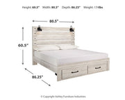 Cambeck Bed with 2 Storage Drawers - Coastal Roots Furniture (Courtenay, BC)