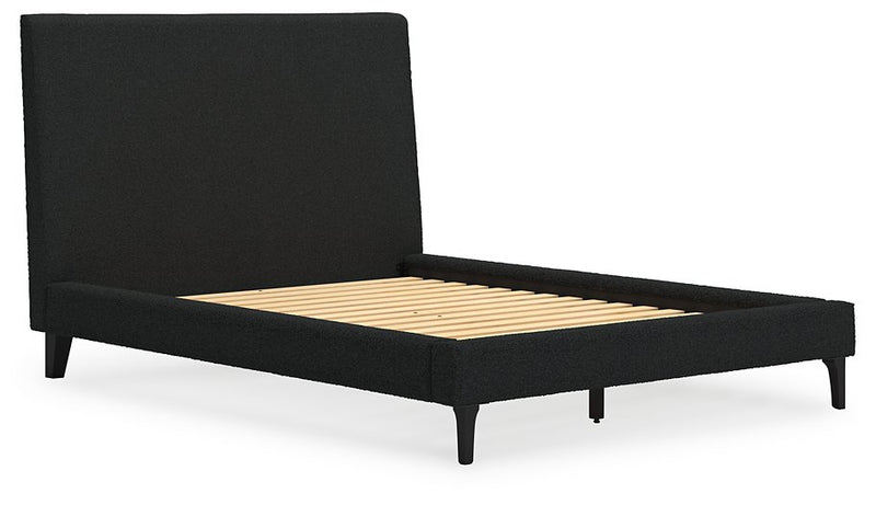 Cadmori Upholstered Bed with Roll Slats - Coastal Roots Furniture (Courtenay, BC)