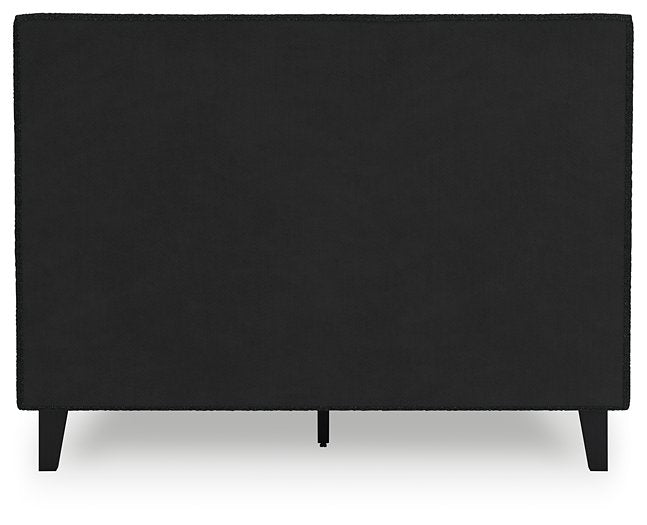 Cadmori Upholstered Bed with Roll Slats - Coastal Roots Furniture (Courtenay, BC)