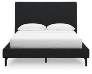 Cadmori Upholstered Bed with Roll Slats - Coastal Roots Furniture (Courtenay, BC)