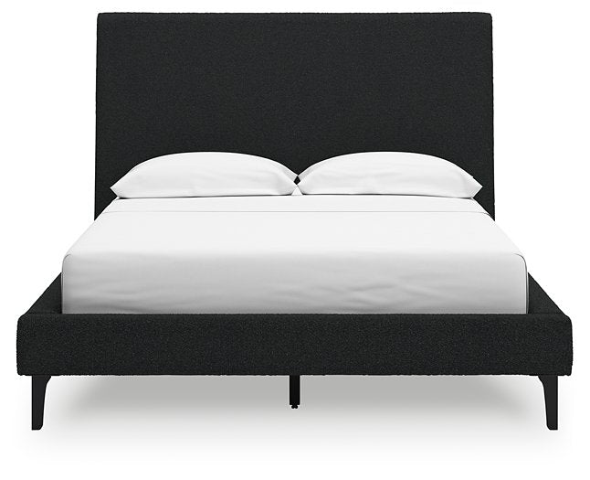 Cadmori Upholstered Bed with Roll Slats - Coastal Roots Furniture (Courtenay, BC)