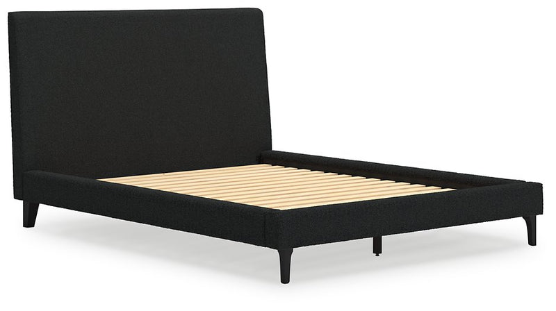 Cadmori Upholstered Bed with Roll Slats - Coastal Roots Furniture (Courtenay, BC)