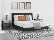 Cadmori Upholstered Bed with Roll Slats - Coastal Roots Furniture (Courtenay, BC)