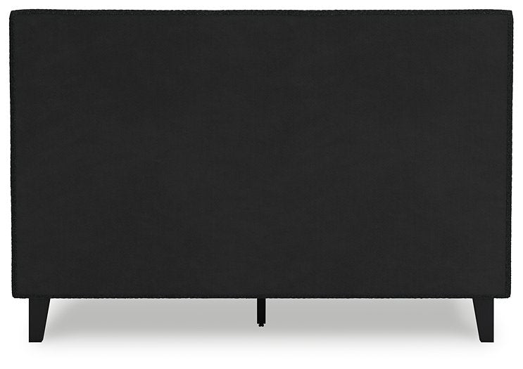 Cadmori Upholstered Bed with Roll Slats - Coastal Roots Furniture (Courtenay, BC)