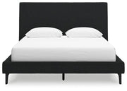Cadmori Upholstered Bed with Roll Slats - Coastal Roots Furniture (Courtenay, BC)