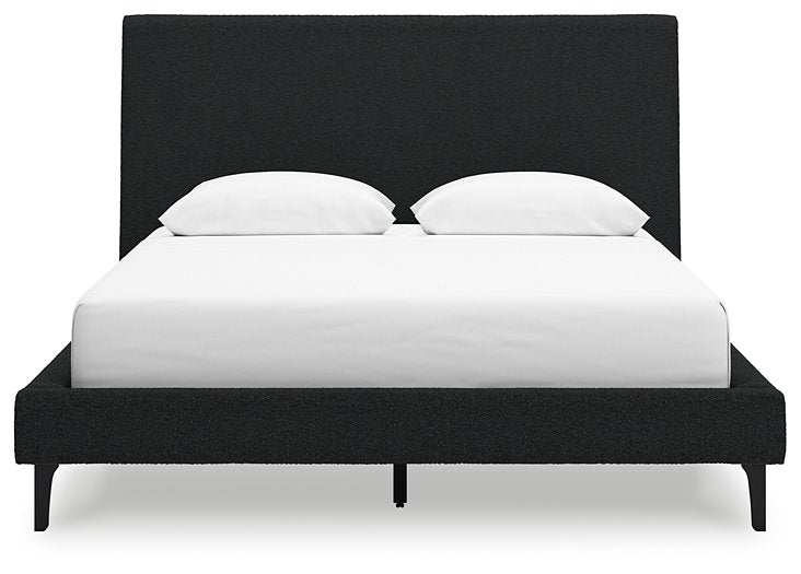 Cadmori Upholstered Bed with Roll Slats - Coastal Roots Furniture (Courtenay, BC)