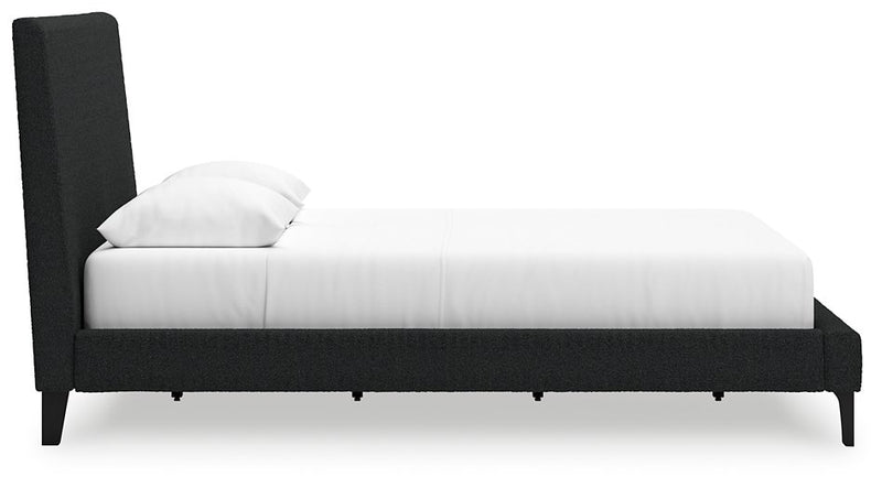 Cadmori Upholstered Bed with Roll Slats - Coastal Roots Furniture (Courtenay, BC)