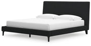 Cadmori Upholstered Bed with Roll Slats - Coastal Roots Furniture (Courtenay, BC)