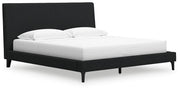 Cadmori Upholstered Bed with Roll Slats - Coastal Roots Furniture (Courtenay, BC)
