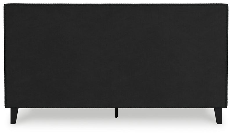 Cadmori Upholstered Bed with Roll Slats - Coastal Roots Furniture (Courtenay, BC)