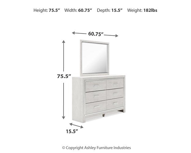 Altyra Dresser and Mirror - Coastal Roots Furniture (Courtenay, BC)